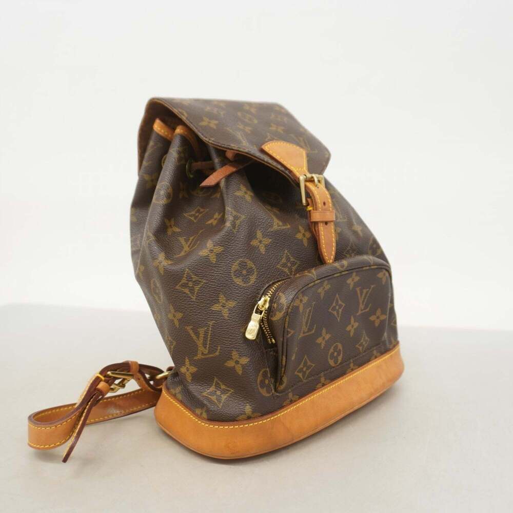 LOUIS VUITTON Brown Monogram Backpack - Picture 2 of 8